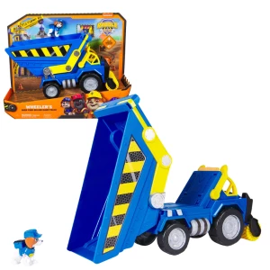 Set basculantă cu figurină, Rubble &amp;amp; Crew, seria &quot;Patrula Cățelușilor&quot;