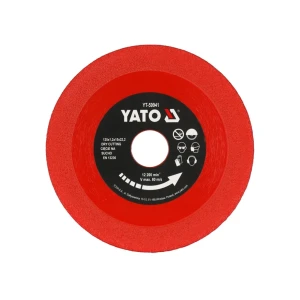 Disc diamantat pentru sticlă/ceramică 125 * 22.2 mm yato