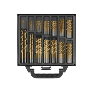Set de burghie 99 buc. pentru metal din338 1 - 10 mm oțel hss cilindric yato