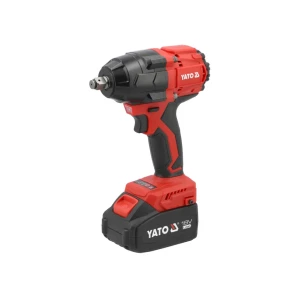 Mașină de înşurubat cu impact pe acumulator 850 nm 2 x 4.0 ah (li-ion) 18 v 0 - 2350 rot/min yato