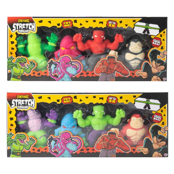 Set 4 jucării antistres «stretcherz stretch squad» 3