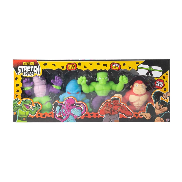 Set 4 jucării antistres «stretcherz stretch squad» 7