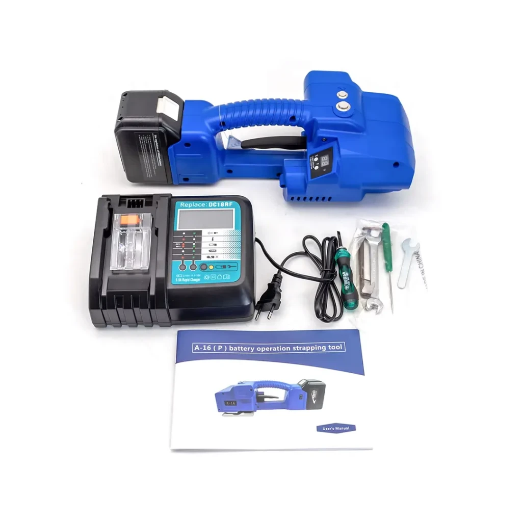 Aparat automat de legat banda cu acumulator a-16 dg jd 3
