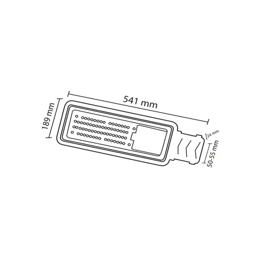 Светодиодный уличный светильник vegas-150 150 вт smd 6400 k 17600 лм ip65 220 - 240 в horoz 3