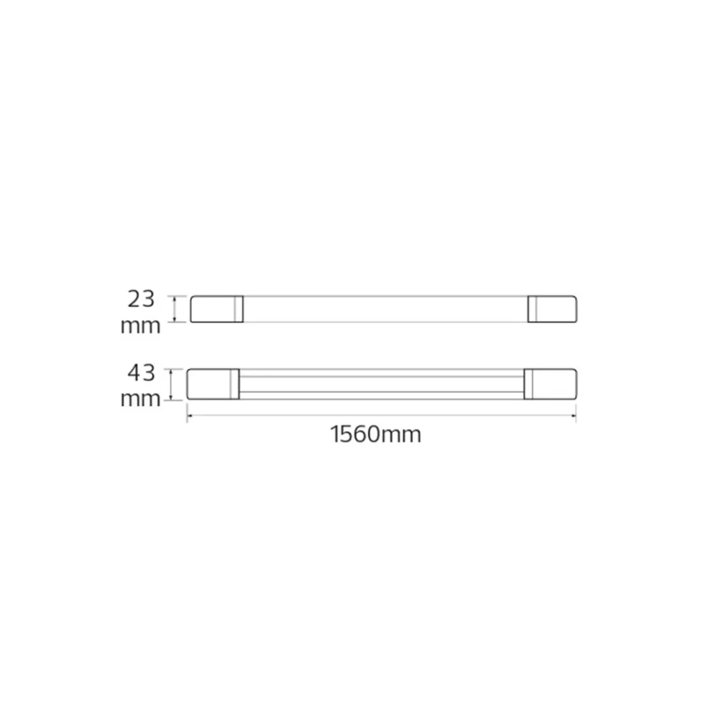 Светодиодный светильник irmak-45 45 вт smd led 6400 k 3600 лм 220 - 240 в horoz ip65 4