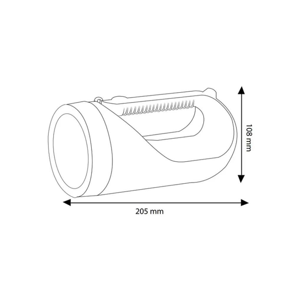 Lanternă led lampard 5 w 8000 - 12000 k 5 v 3600 mah horoz 3