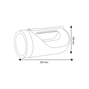 Lanternă led lampard 5 w 8000 - 12000 k 5 v 3600 mah horoz Thumbnail 3