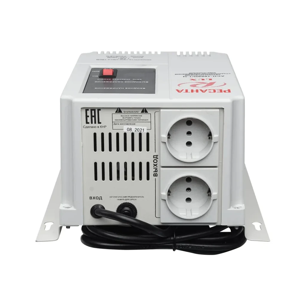 Stabilizator de perete ach-1000 н/1-ц 1 kw 146 - 260 v resanta 3