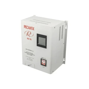 Настенный стабилизатор ach-8000 н/1-ц 8 квт 140 - 260 в resanta