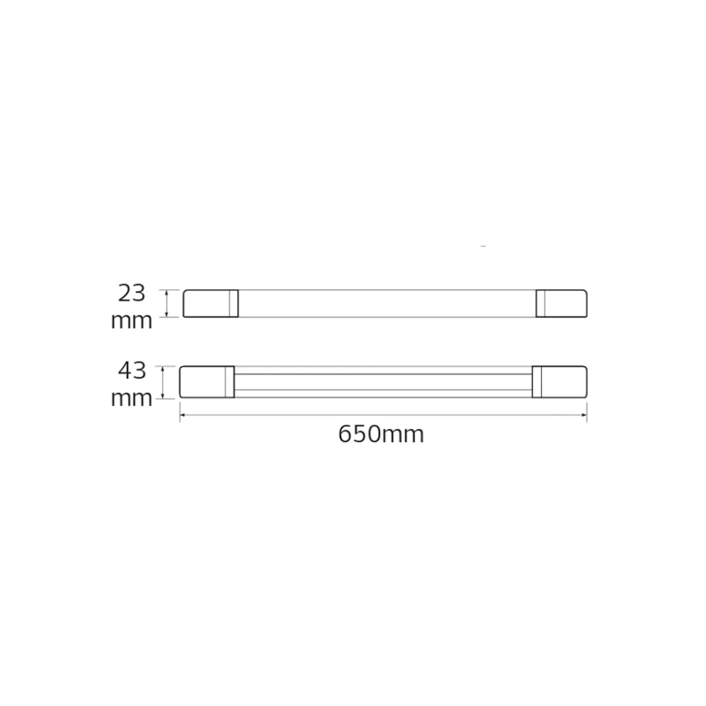Corp de iluminat led irmak-18 18 w smd led 6400 k 1440 lm 220 - 240 v horoz ip65 4