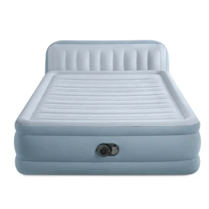 Intex saltea velur 152x236x86cm cu spatar si pompa, plush Thumbnail 3