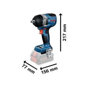 Mașină de găurit cu percuție pe acumulator (fără acumulator) gds 18v-750 c 18 v 0 - 3000 percuţii/min bosch Thumbnail 2