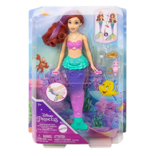 Păpușa disney princess ariel, cu acsesorii 3