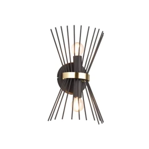 Настенный светильник rod 40 вт e14 ip20 220 - 240 в trio