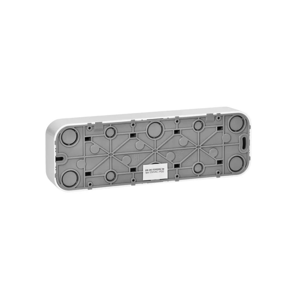 Priză exterioară todo 16 a 220 - 240 v alb orno 2