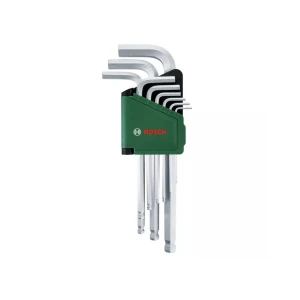 Set chei hexagonale cu cap sferic 1.5 - 10 mm 9 un. bosch