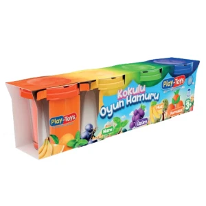 Set de plastilină în tub, parfumat, 4 buc. Thumbnail 3