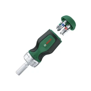 Набор отвёртка с храповым механизмом+ биты 6 шт. bosch