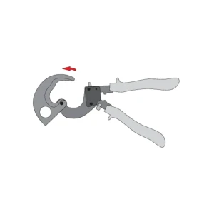 Foarfecă cu clichet pentru tăiat cabluri 240 mm² 17.5 mm 300 mm cu clichet yato Thumbnail 4
