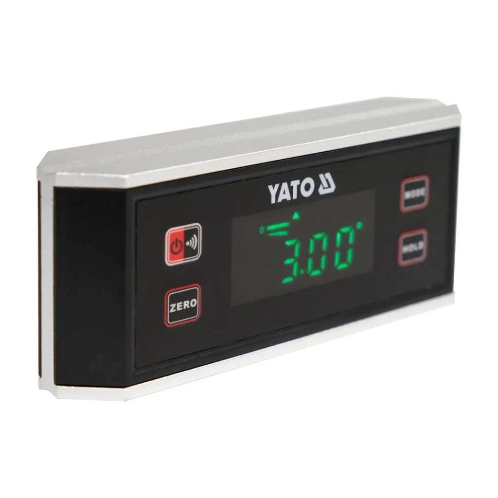Nivelă magnetică digitală 150 mm 360° yato 2