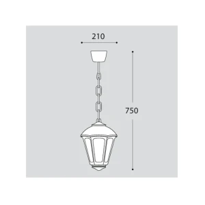 Светильник sicar/giampy 8.5 вт e27 220 - 240 в ip55 fumagalli Thumbnail 3