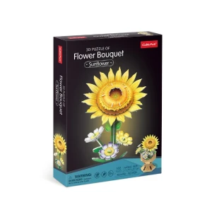 3d puzzle “buchet de floarea-soarelui”, 102 elemente Thumbnail 3