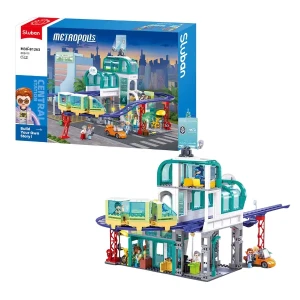 Construcția "stația centrală de trenuri metropolis", 605 elem.