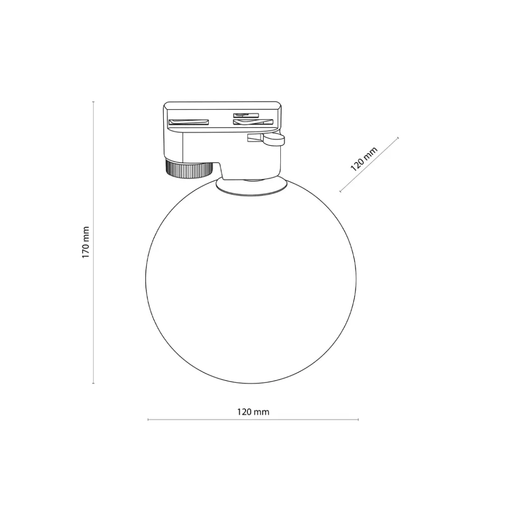 Рельсовый светильник tracer glass g9 ip20 220 - 240 в tk lighting 3