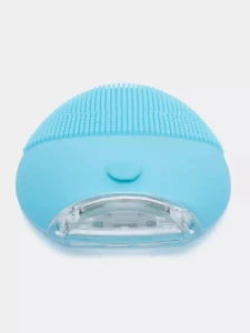 Perie de curatare si masaj facial din silicon (albastru) Thumbnail 7
