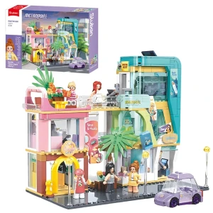 Set de construcție ”magazinul d.c.”, 725 elem.
