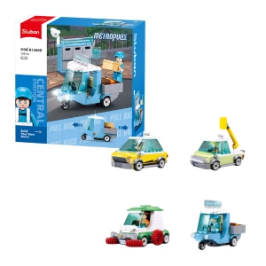 Set de construcție &quot;Servicii urbane&quot;, 4 modele, de la 94 pînă la 105 elem.