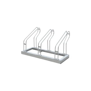 Parcare pentru 3 biciclete 105 x 40 cm gri mfk