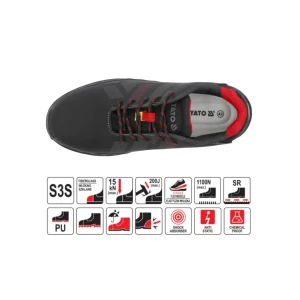 Ghete de lucru plato s3s esd 39 yato Thumbnail 5