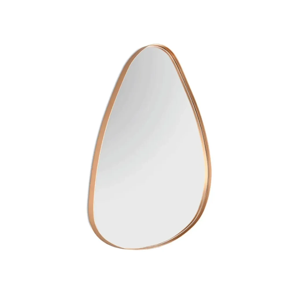 Oglindă 350 x 500 mm britta auriu trio 2