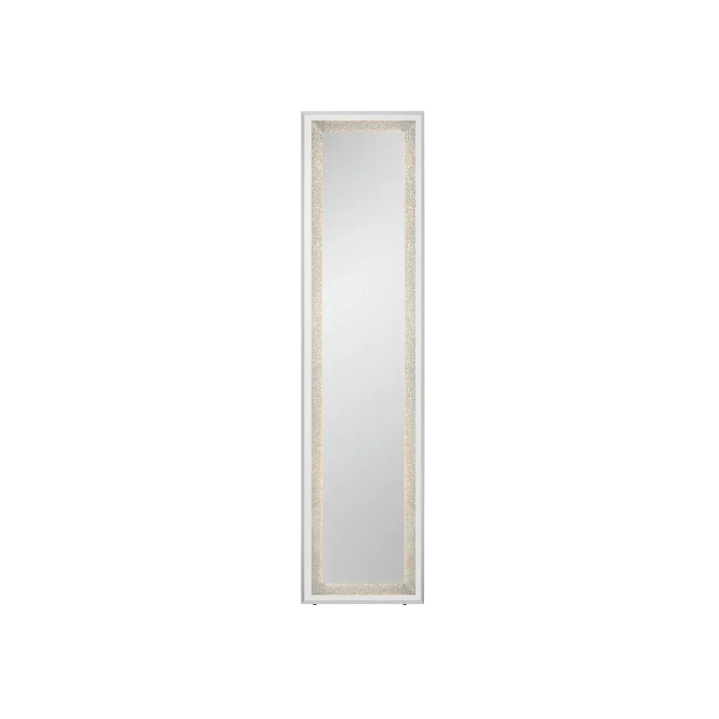 Oglindă de podea cu led 400 x 1600 mm hermine trio 2