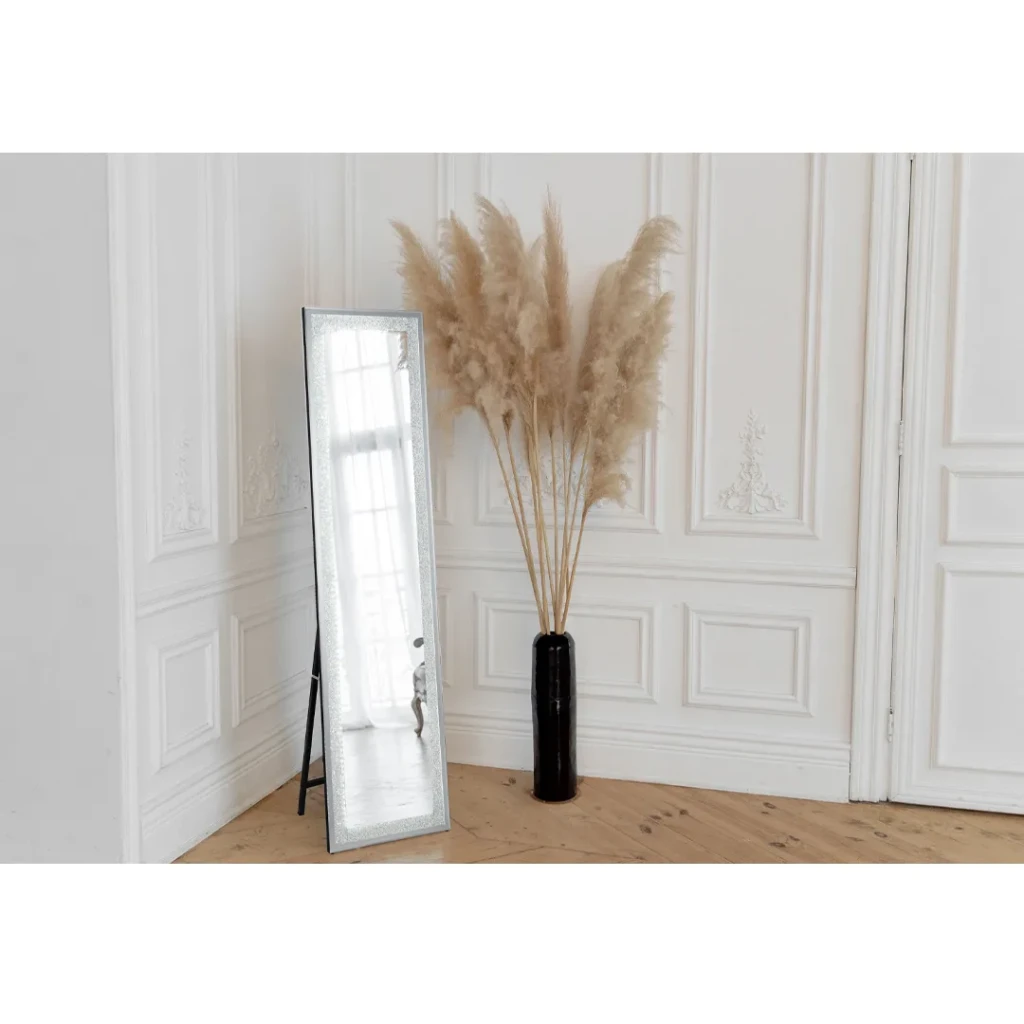 Oglindă de podea cu led 400 x 1600 mm hermine trio 4