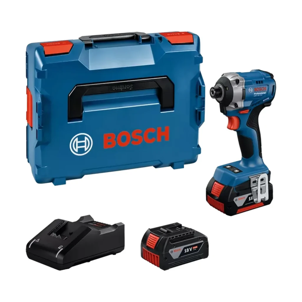 Аккумуляторный ударный гайковерт gdr 18v-215 215 нм 18 в 0 - 3300 об/мин bosch 2