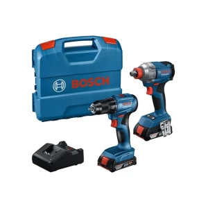 Set scule electrice gdx 18v-285 + gsr 185-li 2 x 2.0 ah (li-ion) 18 v bosch