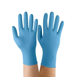Перчатки нитриловые gripzzly xl голубой 100 шт. zarys