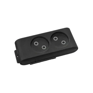 Розеточная колодка без заземления 2 гнезда без кабеля 10 a horoz