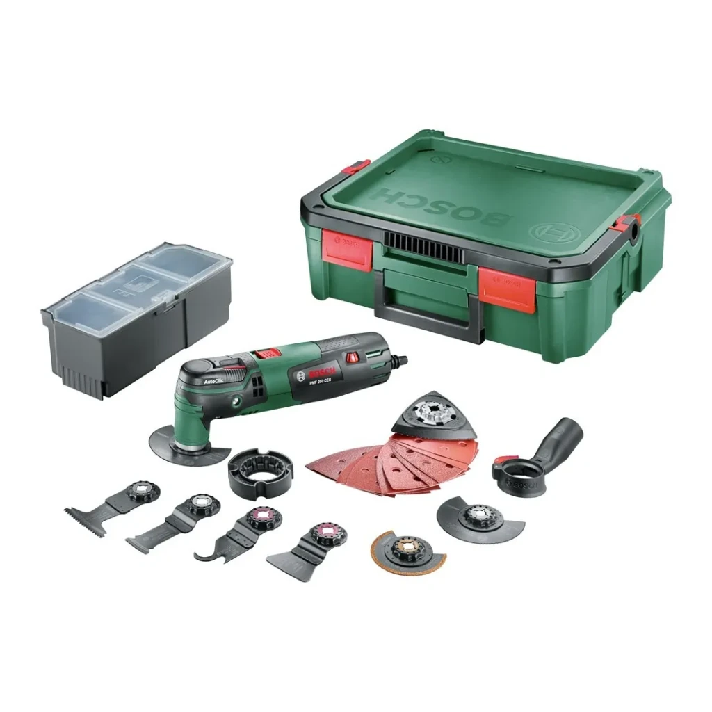 Многофункциональный инструмент pmf250sbx 250 вт 220 - 240 в 0 - 20000 об/мин bosch 2