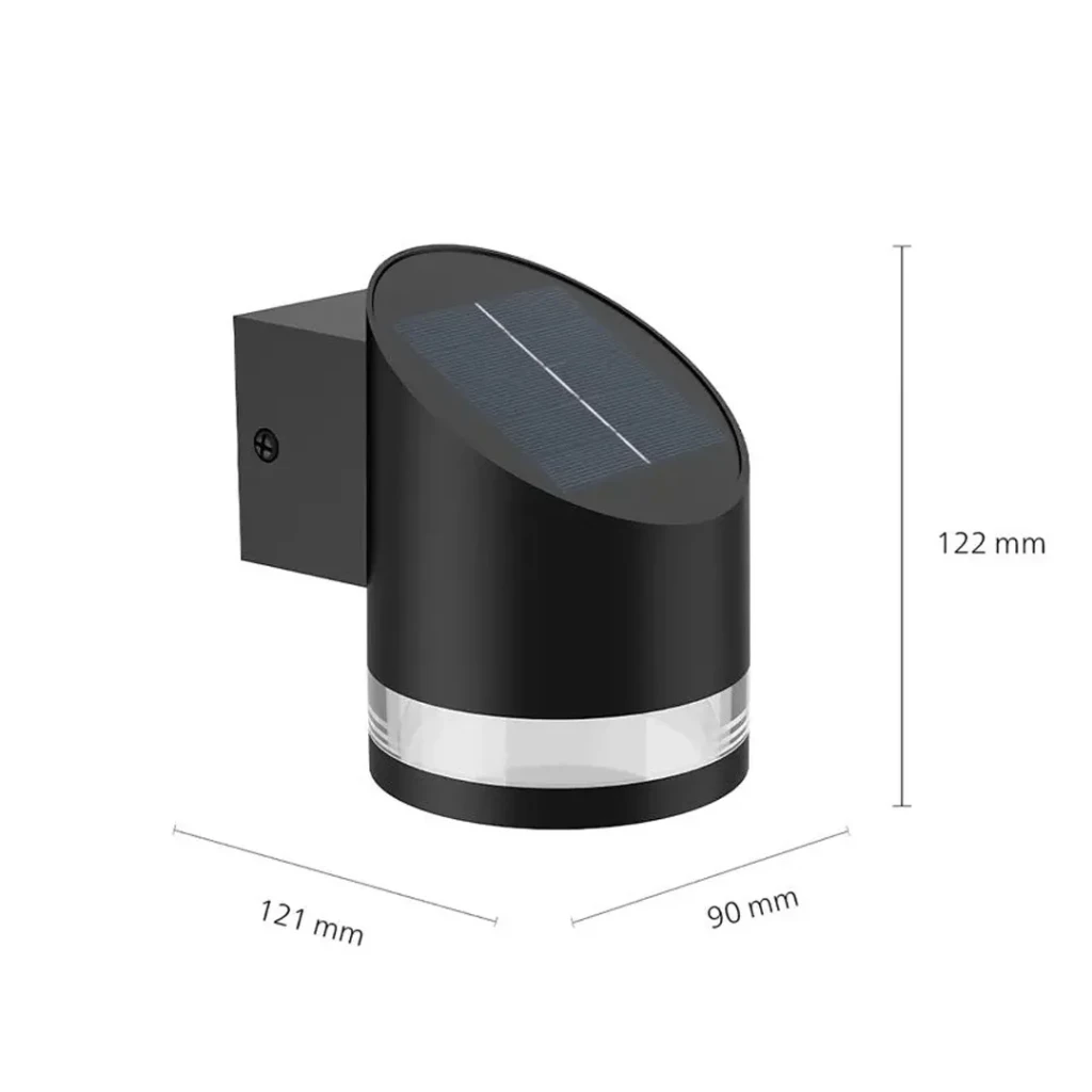 Corp de iluminat led cu panou solar fyve 1.5 w 2700 k ip44 2