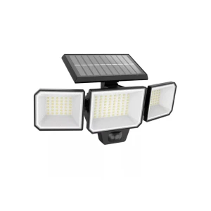 Corp de iluminat led cu panou solar nysil security 8.7 w 5000 k ip65