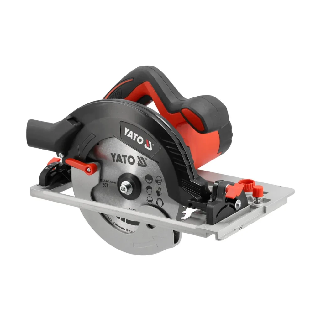 Fierăstrău circular 1600 w 220 - 240 v 0 - 5500 rot/min yato 2
