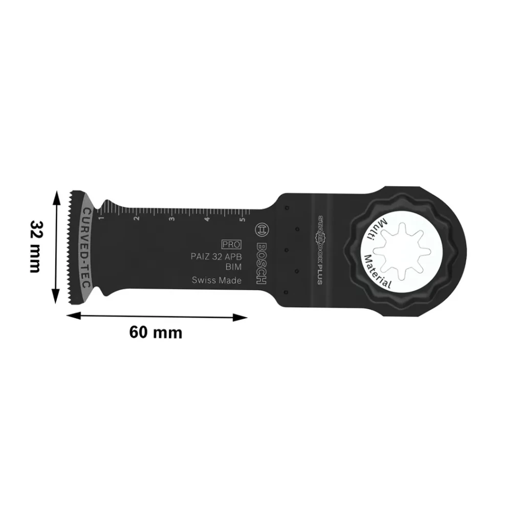 Погружное пильное полотно starlock 60 x 32 мм bosch 2
