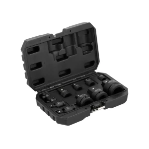 Set de adaptori și articulații de impact 11 buc. 1/4", 3/8", 1/2", 3/4", 1" yato