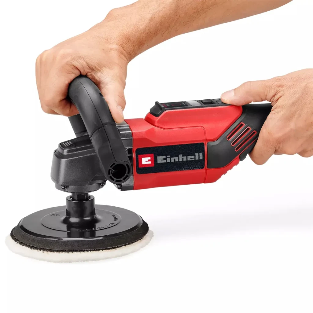 Mașină de șlefuit cc-po 1100/150 ce 150 mm 1100 w 220 - 240 v 0 - 3500 rot/min einhell 3