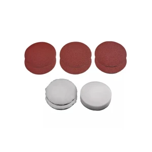 Set discuri de șlefuire și lustruire p60/p80/p120 150 mm 9 buc. einhell
