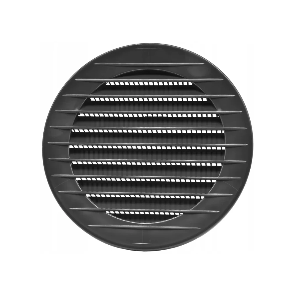 Вентиляционная решётка пластик графитовый virone 2