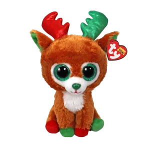 Коричневый оленёнок tinseltoes 15 см (beanie boos)